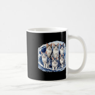Harris Blue Cats Wave - Funny For Cat Owners Coffee Mug