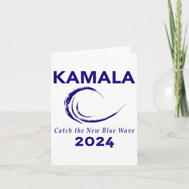 Harris Campaign 2024  Card (Front)