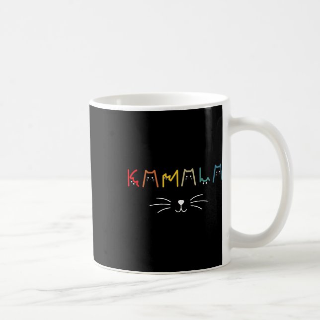 Harris Cat Lettering Positive Funny 12  Coffee Mug (Right)