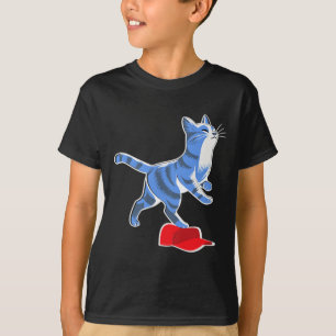 Harris Cat Stepping On Mega Hat Vp President T-Shirt