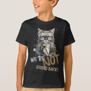 Harris Childless Cat Lady We're Not Going Back T-Shirt