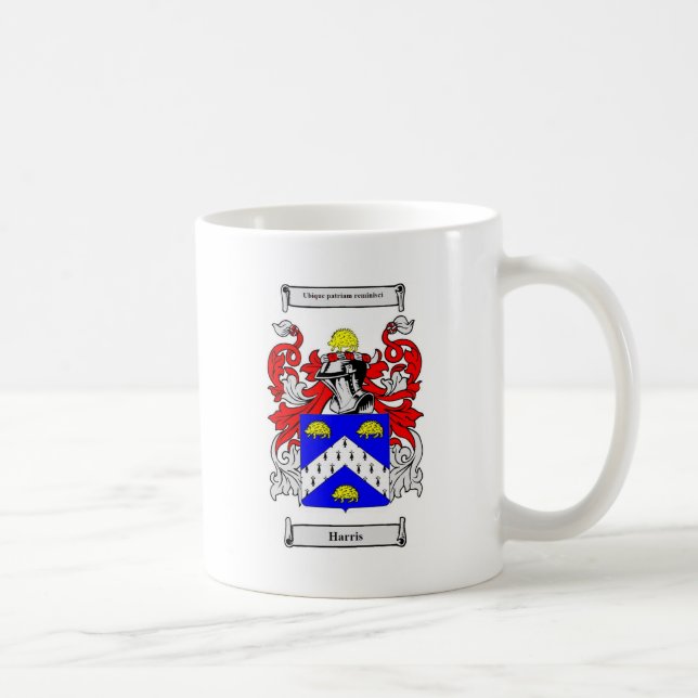 Harris Coat of Arms Coffee Mug (Right)