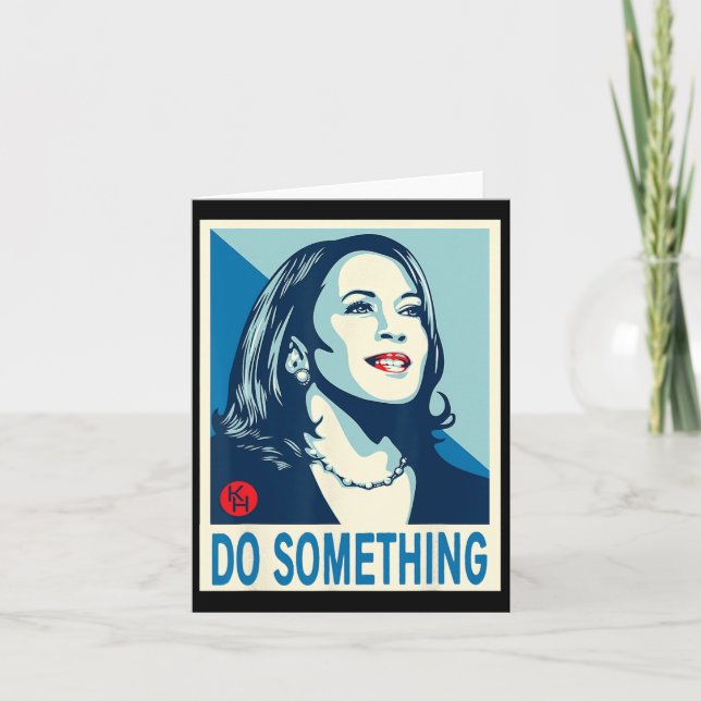Harris Do Something  Card (Front)