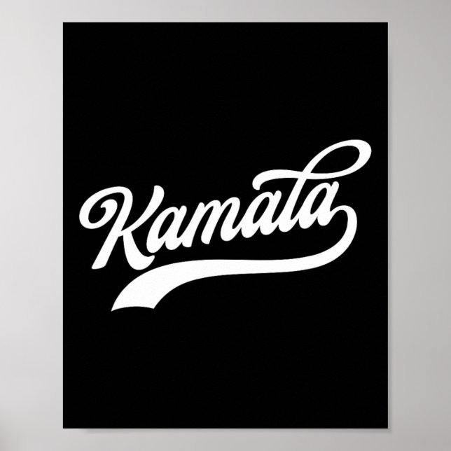 Harris Double-sided Clic Baseball Style Design  Poster (Front)