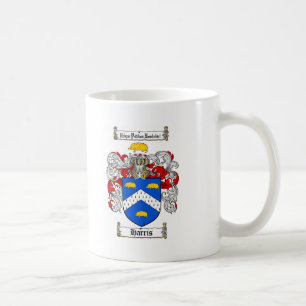 HARRIS FAMILY CREST - HARRIS COAT OF ARMS COFFEE MUG