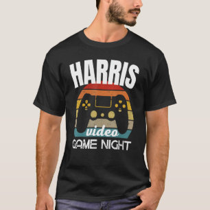 Harris Family Video Game Night T-Shirt