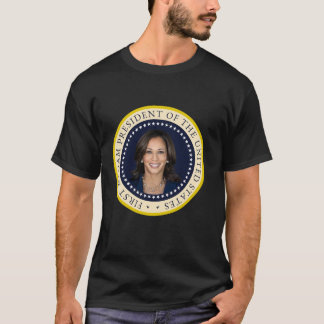 Harris First Madam President Seal Brat Prosecutor  T-Shirt