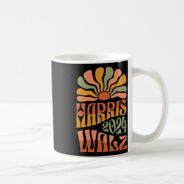 Harris For A Brighter Tomorrow 2024 Boho Aesthetic Coffee Mug (Right)