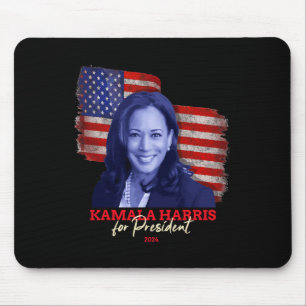 Harris For President 2024 Madam Vice President 1 Mouse Mat