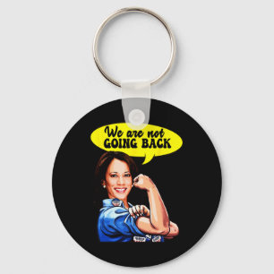 Harris For President Election 2024 We Not Going Ba Key Ring