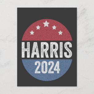 Harris For President Election Democrats American  Postcard