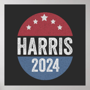 Harris For President Election Democrats American  Poster