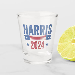 Harris For President Election Democrats American Shot Glass
