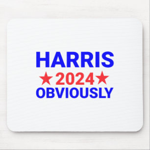 Harris For President Obviously 1 Mouse Mat