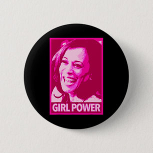 Harris Girl Power (pink) 6 Cm Round Badge