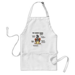 Harris Hawk Cartoon Standard Apron