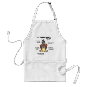 Harris Hawk Cartoon Standard Apron