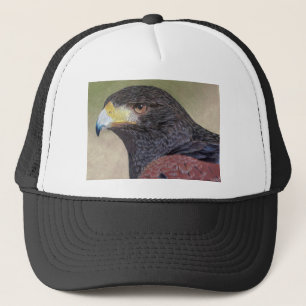 Harris Hawk coloured pencils Trucker Hat