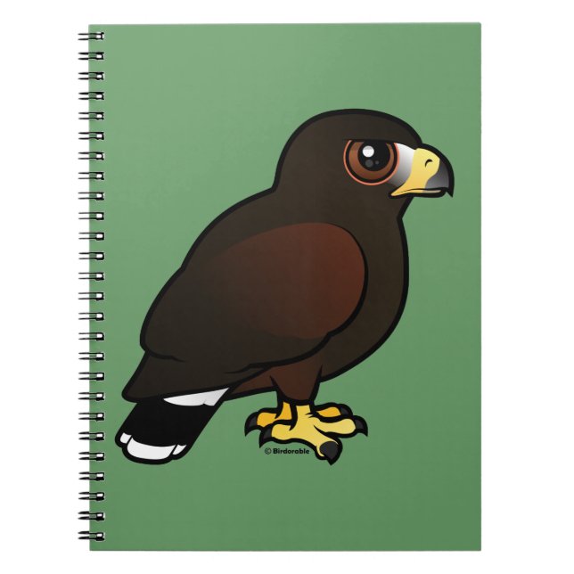 Harris Hawk Notebook (Front)