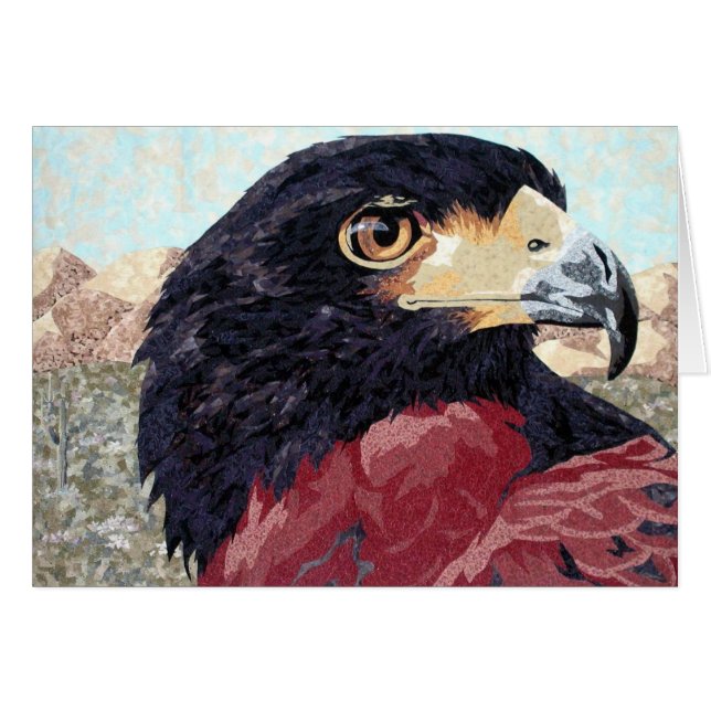 Harris Hawk textile (Front Horizontal)