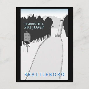 Harris Hill Ski Jump Postcard