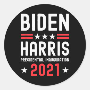 Harris Inauguration Day 2021 Commemorative Merchan Classic Round Sticker