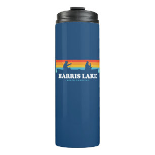 Harris Lake North Carolina Canoe Thermal Tumbler