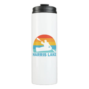 Harris Lake North Carolina Kayak Thermal Tumbler