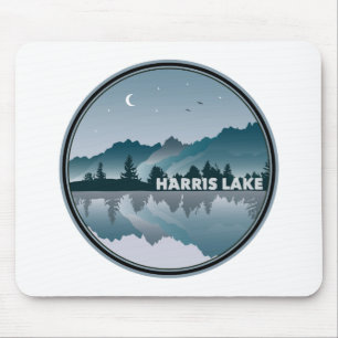 Harris Lake North Carolina Reflection Mouse Mat