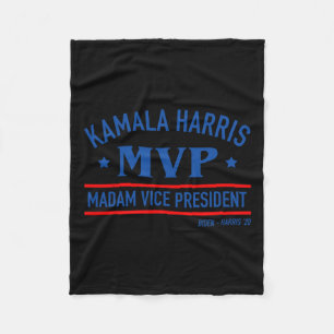 Harris Mvp Madam Vice President Biden Harris 2020 Fleece Blanket