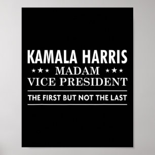 Harris Mvp Shirt - Madam Vice President Poster