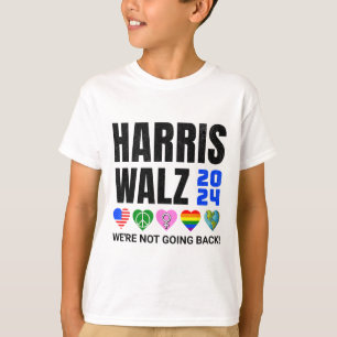 Harris Peace Love Equality Lgbt Human Rights Hope  T-Shirt