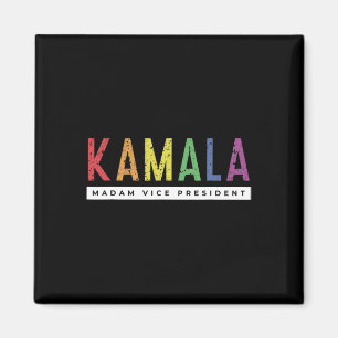 Harris Rainbow Lgbt Pride Grunge Rainbow Magnet