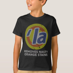 Harris Removes Nasty Orange Stains Vintage Retro T-Shirt
