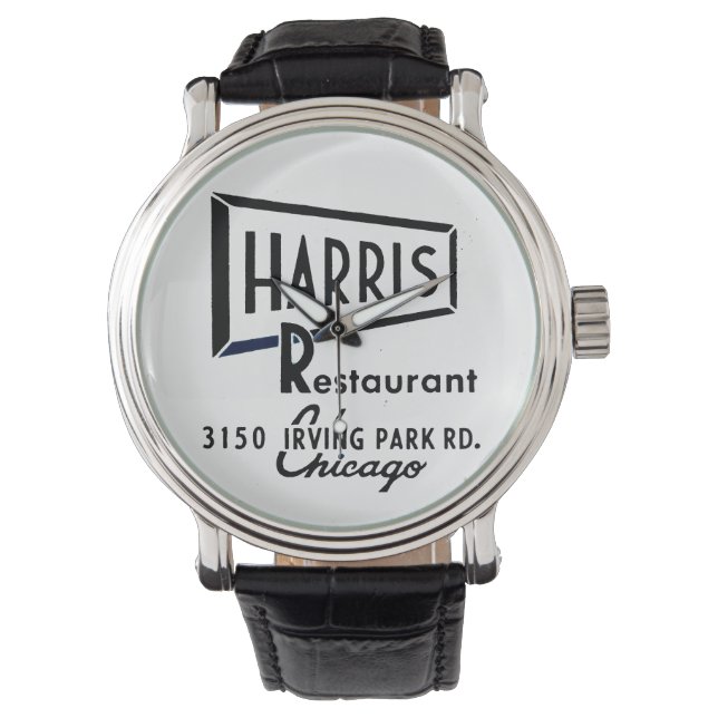 Harris Restaurant, Chicago, Illinois Watch (Front)