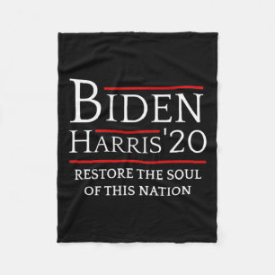 Harris Restore Soul Of Nation Vote 2020 Election Fleece Blanket
