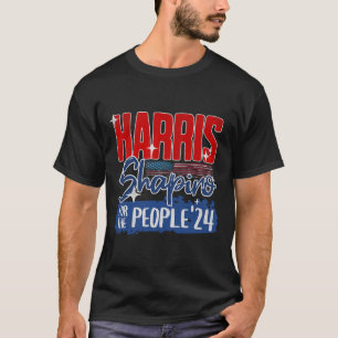 Harris-shapiro 2024 For The People Patriotic Us Fl T-Shirt