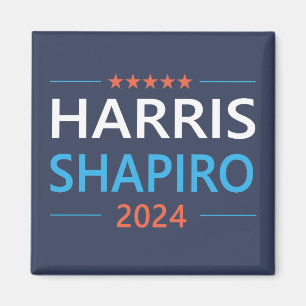 Harris Shapiro 2024 Kamala Harris Democrat Magnet