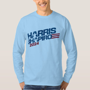 Harris Shapiro 2024 Stars and Stripes Patriotic T-Shirt