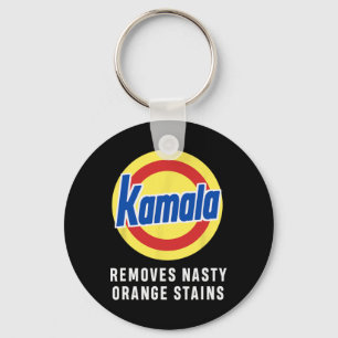 Harris Tim Walz Removes Nasty Orange Stains Funny Key Ring