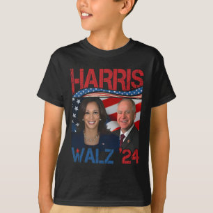 Harris Tim Walz Waltz 3  T-Shirt