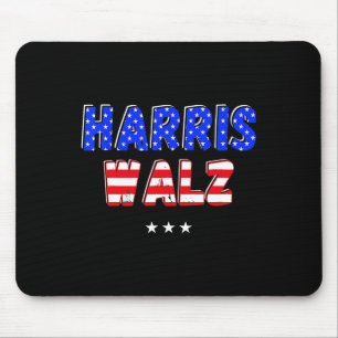 Harris Tim WAlzheimer Waltz Funny Retro Patriotic Mouse Mat