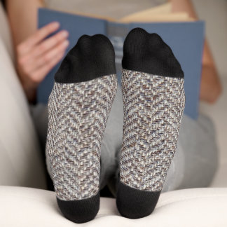 Harris tweed Crew Socks