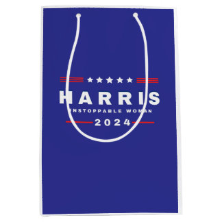 Harris Unstoppable Women | Election 2024 Medium Gift Bag