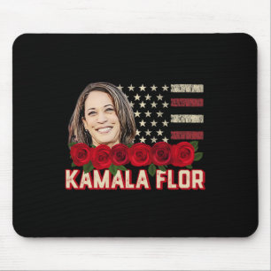 Harris Vintage Flor Feminine First Female Presiden Mouse Mat
