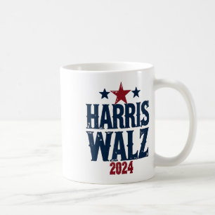 Harris W 2024 Election Kamala Harris Tim Waltz 202 Coffee Mug