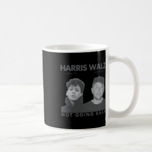 Harris W Not Going Back 80s Photo Retro 2024 Vote  Coffee Mug