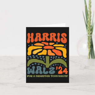 Harris W Waltz 2024 Retro Boho Vintage Groovy Flow Card