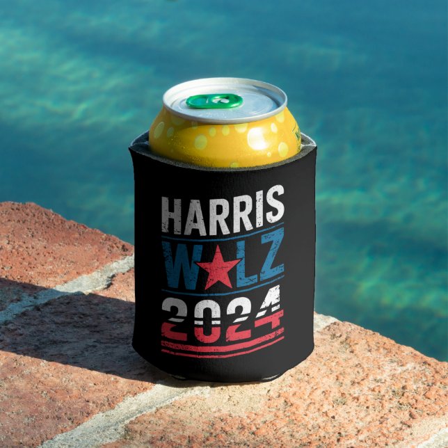 Harris Waltz 2024 Election Kamala Harris Tim Waltz Can Cooler (In Situ Pool)