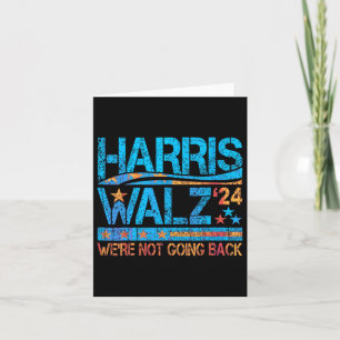 Harris Waltz 2024 Election Kamala Harris Tim Waltz Card